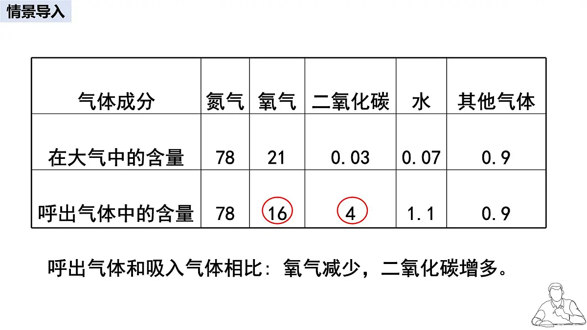 2024-2025学年人教版生物七年级下册 4.3.2 发生在肺内的气体交换 课件 课件第2页