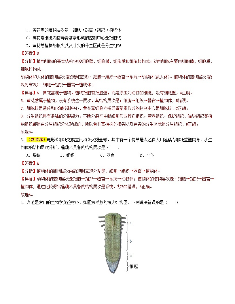 2025年中考押题预测卷：生物（全国卷）（解析版）第2页