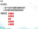 初中 生物 濟南版（2024）七年級下冊4.2.3  健康度過青春期 課件