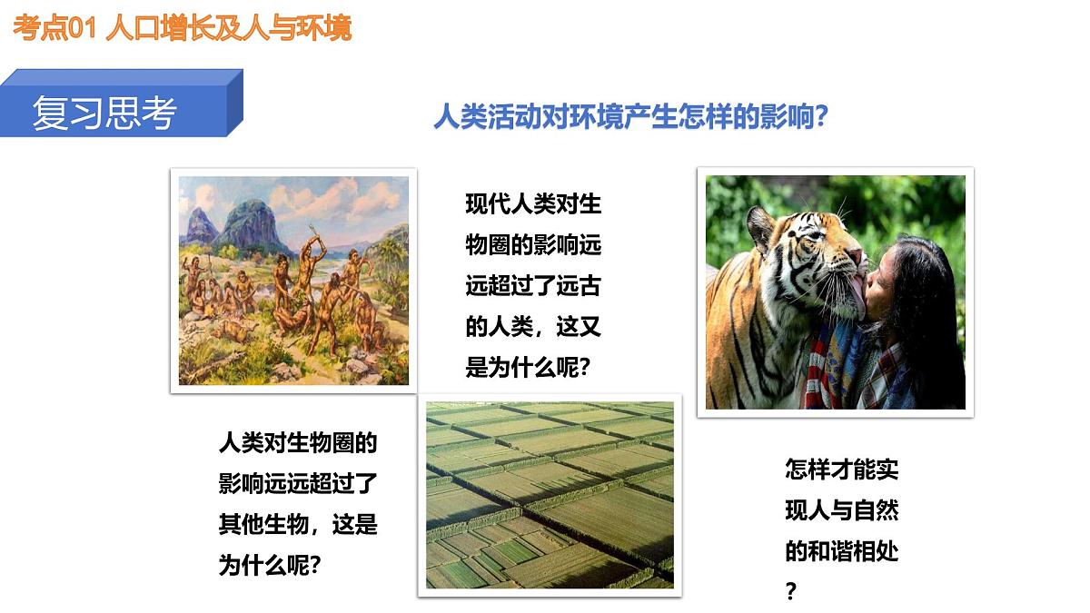 人类活动对生物圈的影响 2025学年七年级生物下学期期末考点大串讲（鲁科版五四学制）课件第2页