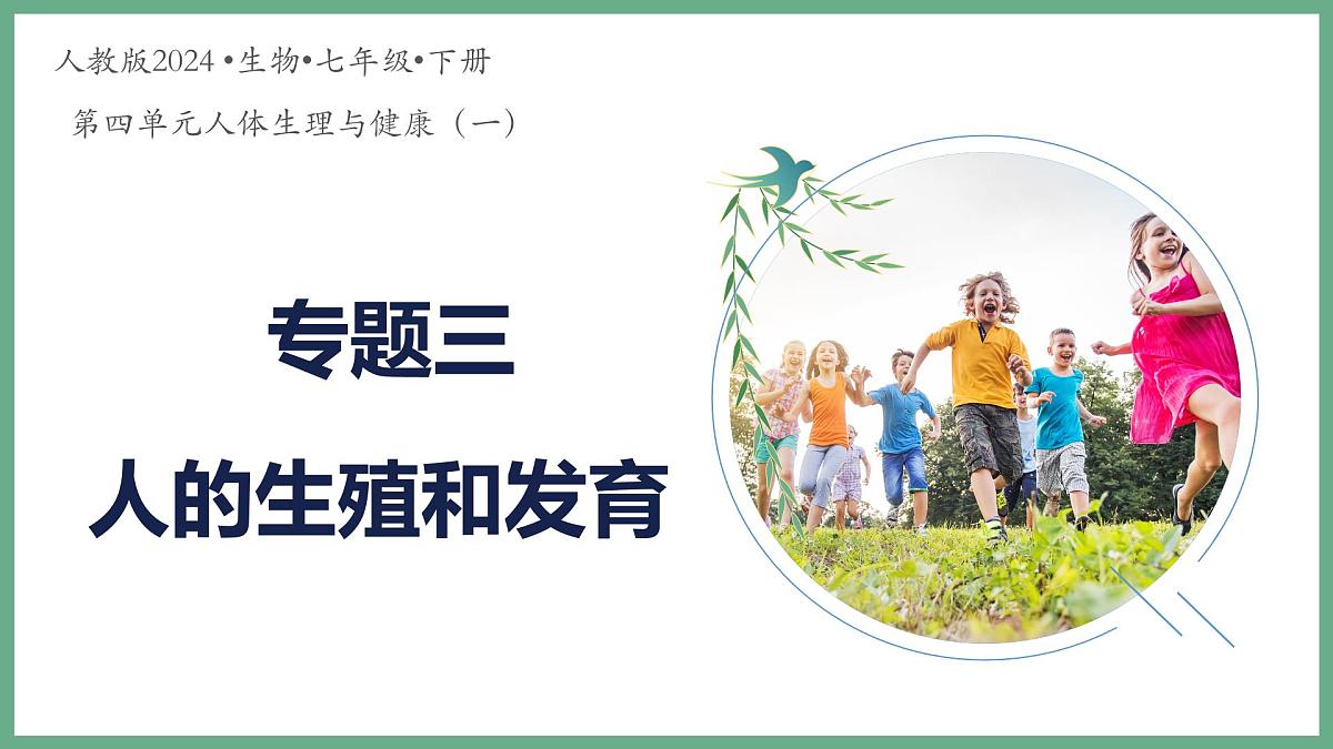 人的生殖和发育（2大考点）2025学年七年级生物下学期期末考点大串讲人教版课件第1页