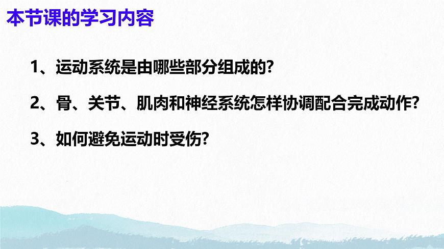6.3+神经系统支配下的运动（人教版2024）课件第2页