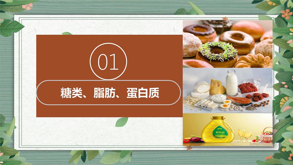 4.2.1食物中的营养物质+课件-2024--2025学年人教版七年级生物下册第6页