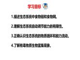 2025年春冀少版生物八年級下冊上課課件 7.2.2 食物鏈和食物網(wǎng)