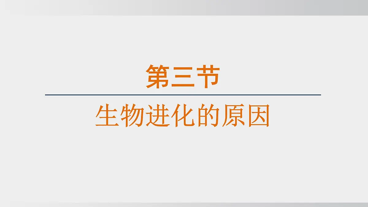 2025年春人教版生物八年级下册上课课件 第七单元第三章第三节第1页