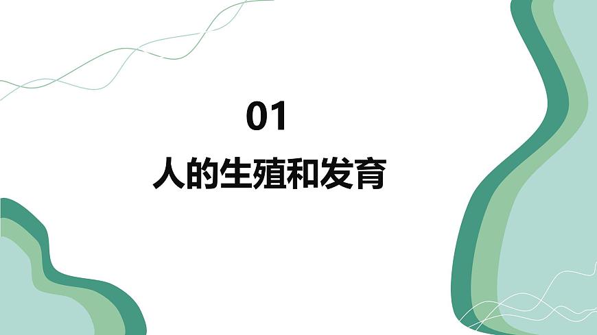 初中 生物 人教版（2024）七年级下册（2024）第四单元 人体生理与健康（一）单元复习课件第3页