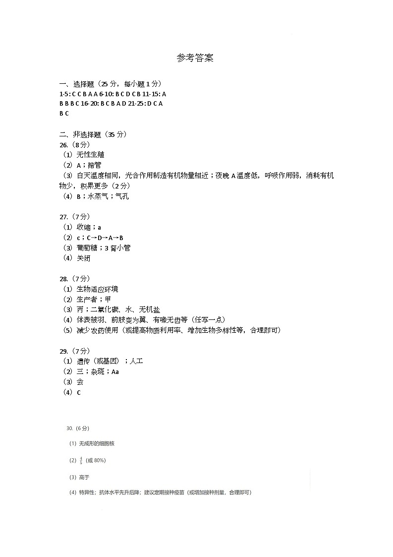 参考答案第1页