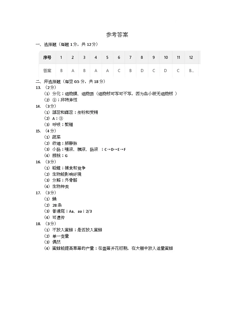 参考答案第1页