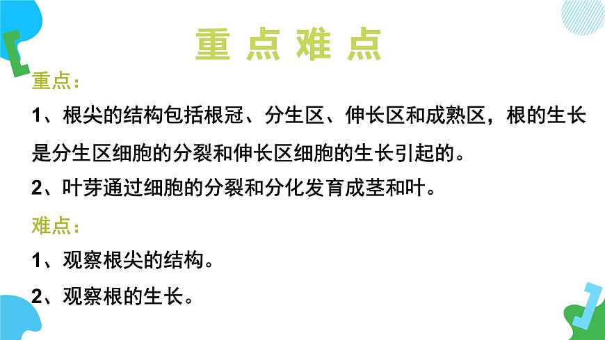 2025年春苏教版生物七年级下册教学课件 4.9.2 植物的生长第4页