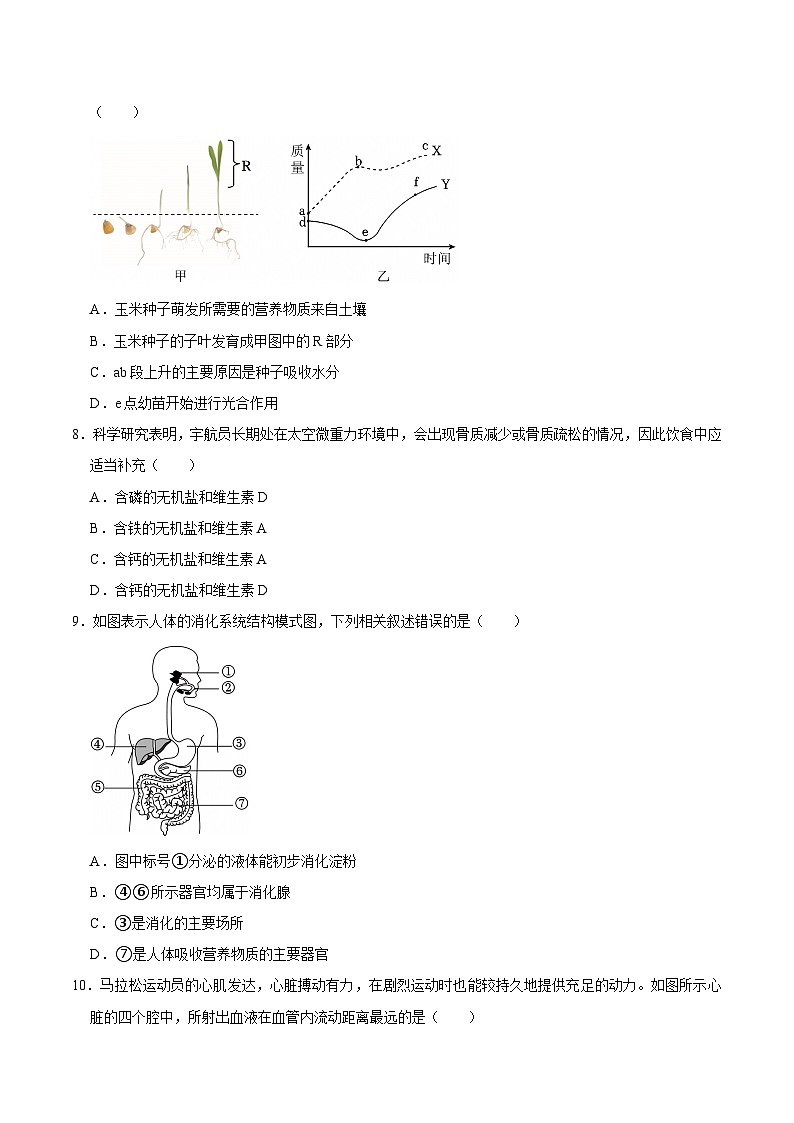 生物（全国卷）（考试版）第3页