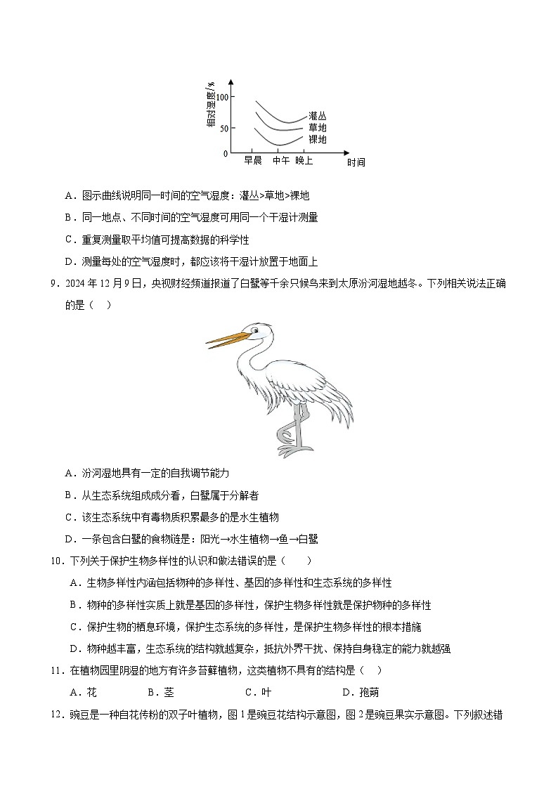 生物（扬州卷）（考试版）第3页