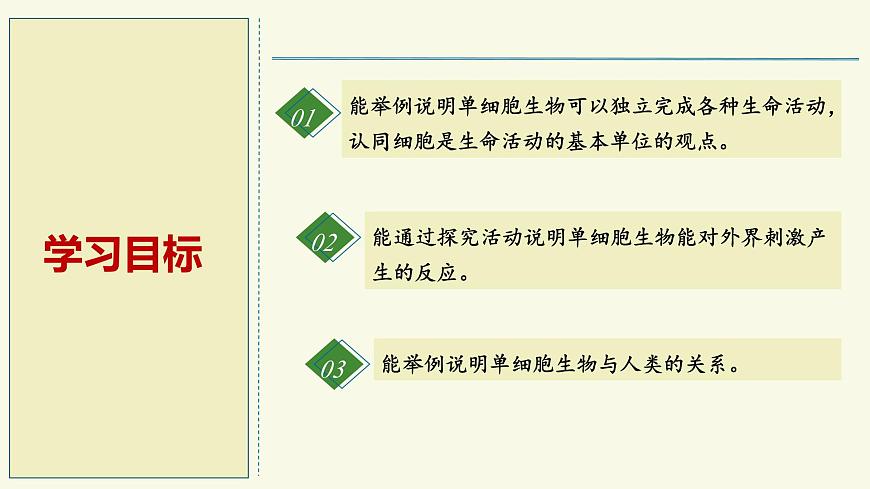 1.2.2单细胞生物（教学课件）——初中生物学苏教版（2024）七年级上册第2页