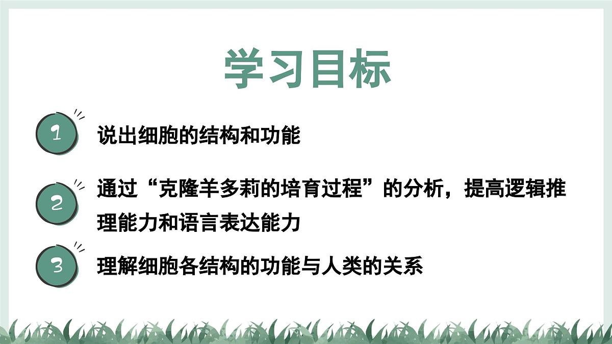 1.1.4细胞的生命活动（教学课件）——初中生物学冀少版（2024）七年级上册第2页