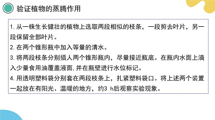 第十二章 第3节 植物参与生物圈中的水循环PPT课件第6页