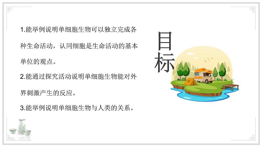 苏教版生物（2024）七年级上册 1.2.2单细胞生物 课件第2页