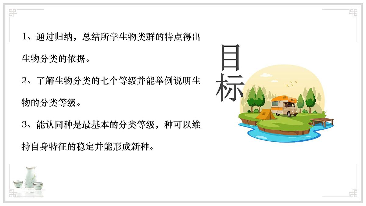 苏教版生物（2024）七年级上册 2.6.1 生物的分类 课件第2页