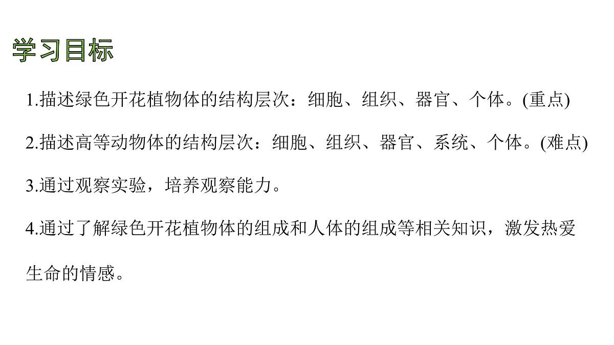 苏教版（2024）生物七年级上册 1.2.3 多细胞生物 （课件）第4页