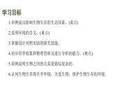 蘇科版（2024）生物七年級上冊 2.2.1 生物生存依賴一定的環(huán)境 （課件）