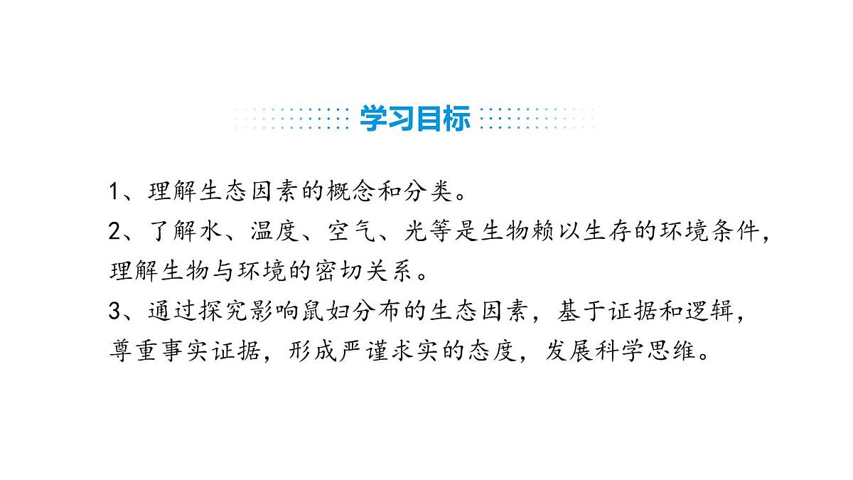 人教版（2024）生物八年级上册5.1.1 生物与环境的相互作用（课件）第3页