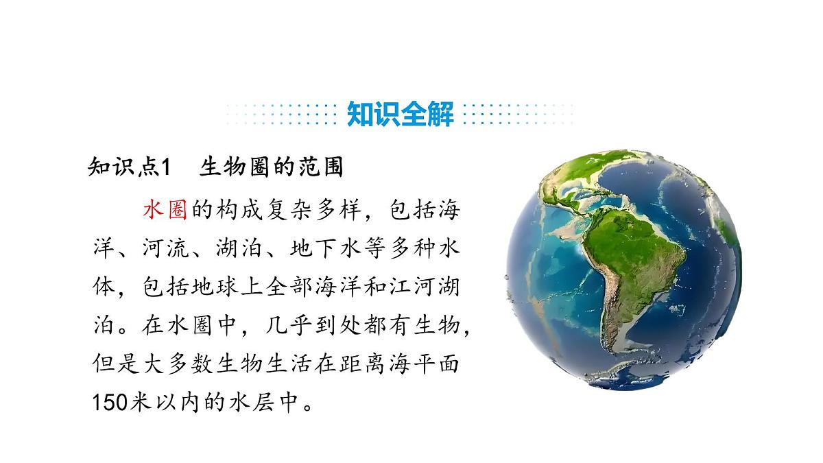 人教版（2024）生物八年级上册5.1.3 生物圈（课件）第6页