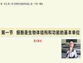 1.2.1細胞是生物體結(jié)構(gòu)和功能的基本單位-第1課時（教學(xué)課件）——初中生物學(xué)濟南版（2024）七年級上冊