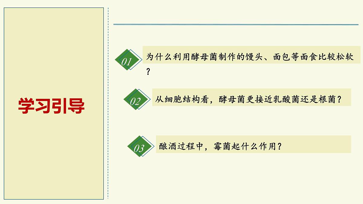2.3.3真菌是真核生物——初中生物学济南版（2024）七年级上册课件第2页