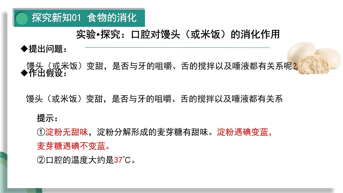 人教版初中生物七下4.2.2消化和吸收课件第6页