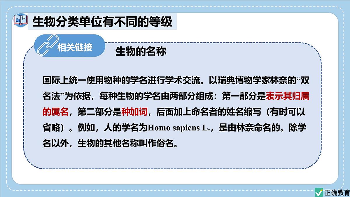 2.4.2“种”是生物分类的基本单位——初中生物学济南版（2024）七年级上册课件PPT第8页