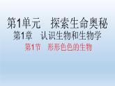 初中生物北師大版七年級(jí)上冊(cè) 1.1 形形色色的生物課件