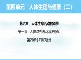 人教版（2024）八年級(jí)生物上冊(cè)課件 第四單元 第六章 第一節(jié) 第二課時(shí) 耳和聽覺