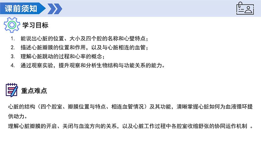 14.2 血管与心脏 第2课时（教学课件）-2025-2026学年八年级生物上册（苏科版2024）第2页