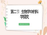 【核心素養(yǎng)目標(biāo)】魯科版生物六年級上冊1.2.2《生物學(xué)中的科學(xué)探究》課件