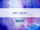 人教版（2024）生物八年年級上冊 4.6.4 激素調(diào)節(jié) （課件）