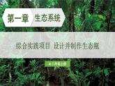 人教版（2024）生物八年年級上冊 綜合實踐項目 設(shè)計并制作生態(tài)瓶（課件）