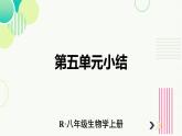 人教版（2024）生物八年年級上冊 第五單元 生物與環(huán)境 單元小結(jié) （課件）