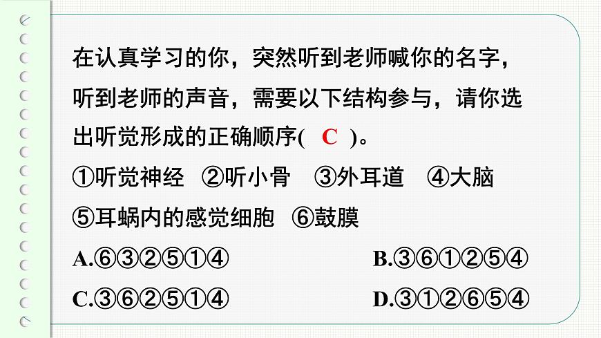 人教版（2024）生物八年年级上册 第四单元 人体生理与健康（二） 单元小结 （课件）第8页