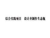 初中生物新人教版八年級上冊第五單元第一章綜合實踐項目 設(shè)計并制作生態(tài)瓶作業(yè)課件（含答案）（2025秋）