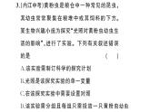 初中生物新人教版八年級(jí)上冊(cè)第五單元第一章微專題 科學(xué)探究作業(yè)課件（含答案）（2025秋）