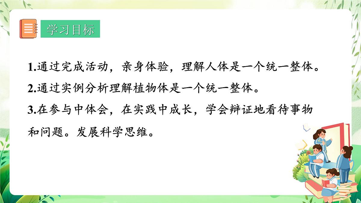 冀少版（2024）生物七上1.2.4 生物体 课件第2页