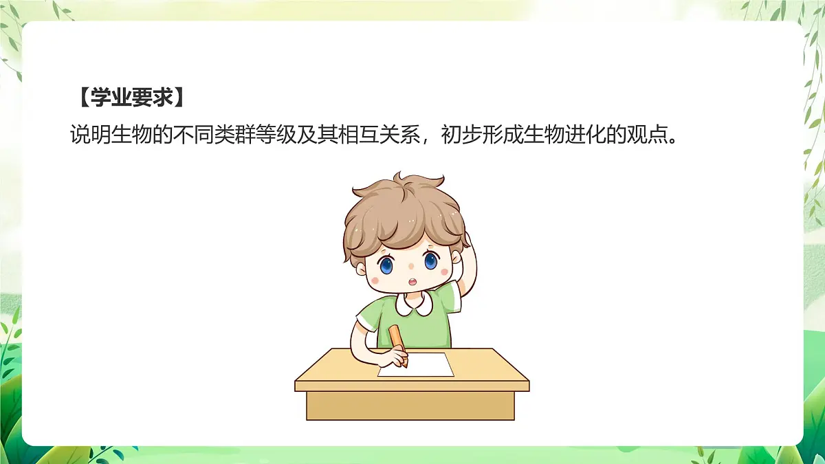 冀少版（2024）生物七上2.1藻类、植物和动物 章末复习 课件第3页