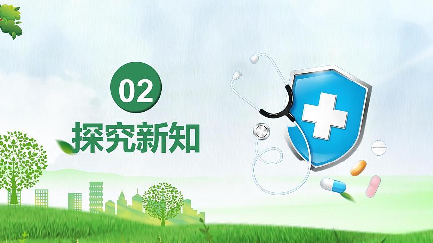 人教版生物八年级上册 4.7.3 用药与急救 教学课件第6页