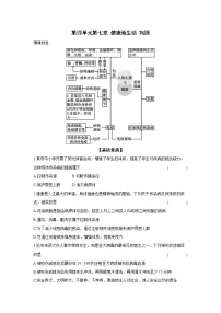 初中生物人教版（2024）八年级上册（2024）第七章 健康地生活优秀精练