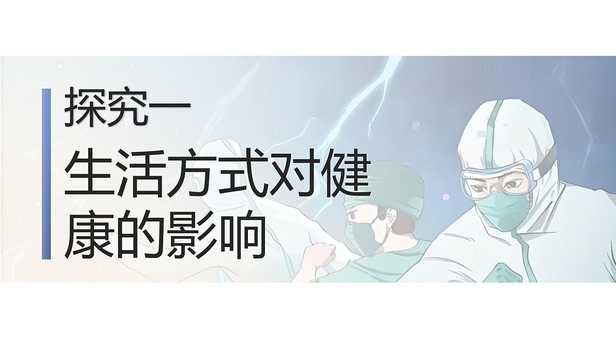 第四单元第七章第四节《选择健康的生活方式》第一课时第5页