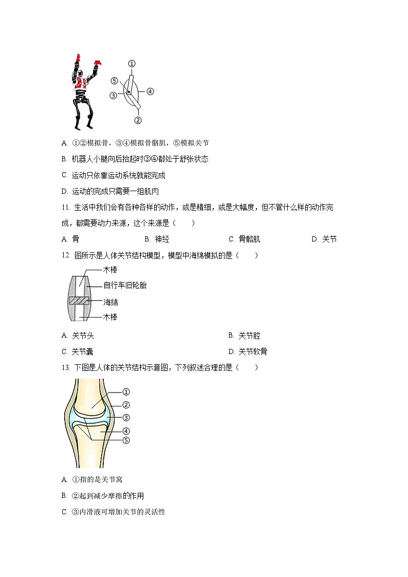 河南省信阳市息县五校联考2025-2026学年七年级上学期9月月考生物试卷（学生版）第3页