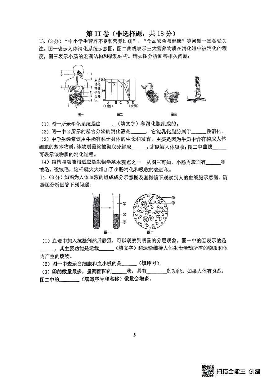 辽宁省沈阳市虹桥中学2025-2026学年八年级上学期10月月考生物试卷第3页
