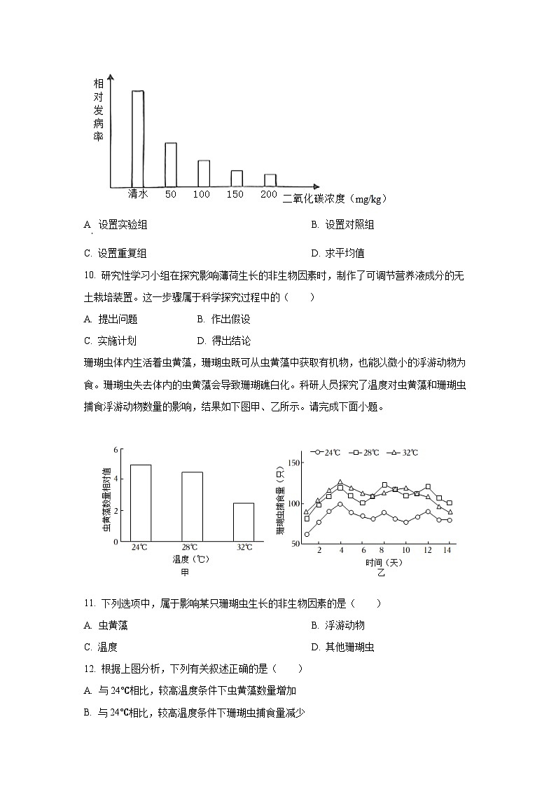 陕西省延安市志丹县县域初中教育集团2025-2026学年七年级上学期9月月考生物试题第3页