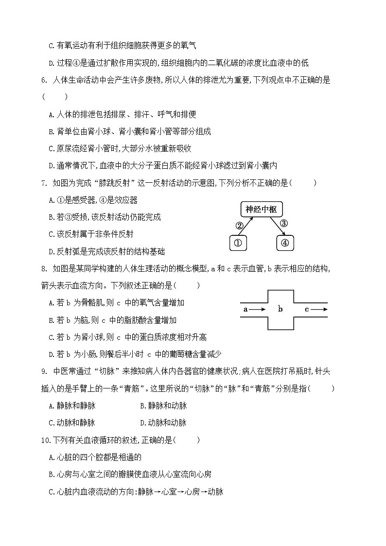 江苏省南通市海门区2025-2026学年第一学期八年级期中考试 生物试卷第2页