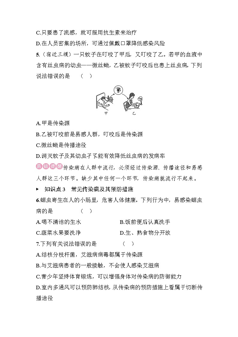 13.1 预防传染病 - 学生版第2页