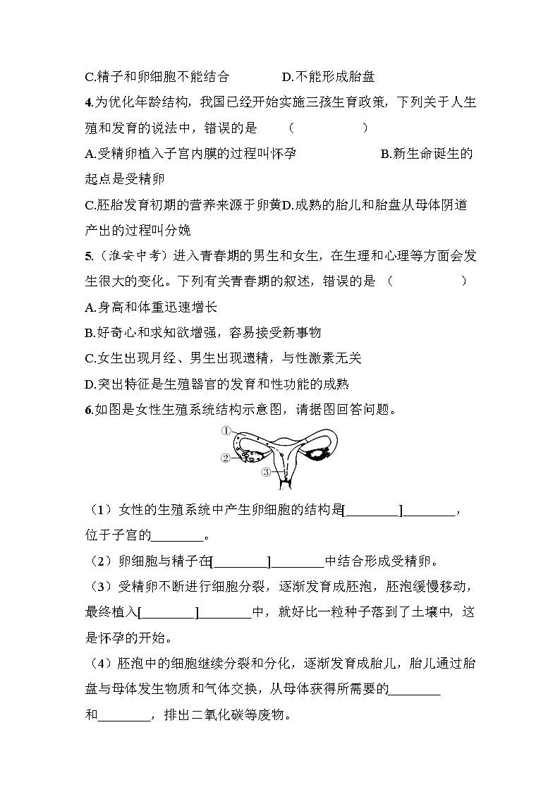 第15章 生物的生殖和发育 章末总结 - 学生版第2页