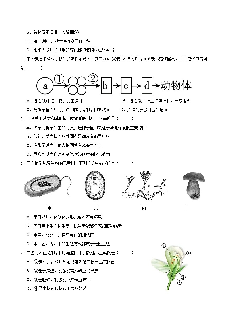生物一模模拟卷02（江西专用）（考试版）第2页